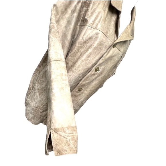 M.Julian Wilsons The Leather Expert Vintage Tan Jacket - Size Large - Picture 7 of 16